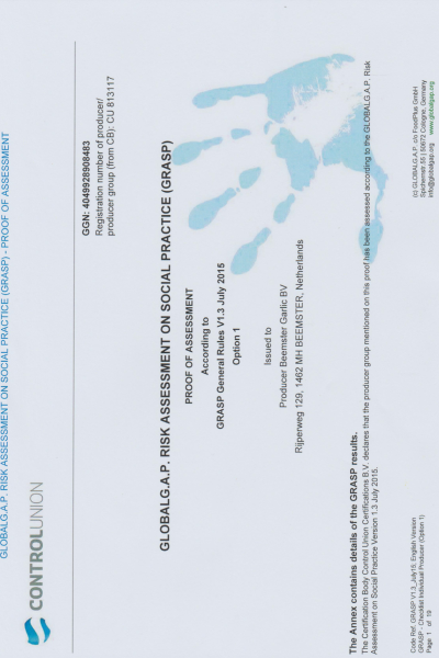 Grasp Beemster Garlic geldig tot 15-04-2027